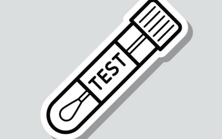 Graphic of a test sward in a bottle of solution